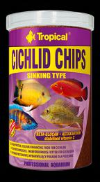 Tropical Cichlid chips 250 ml Sinking type